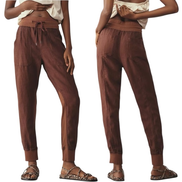 Anthropologie Pants - NWT Anthropologie The Nomad High-Rise Joggers Size Large